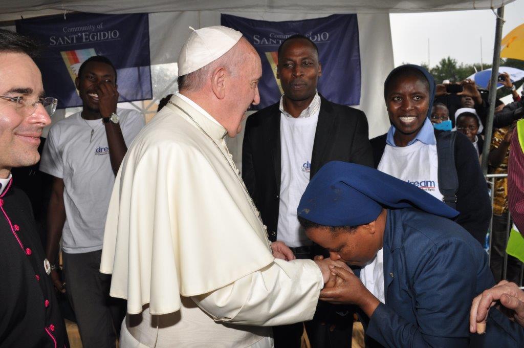 POPE FRANCIS: PRIVATE AUDIENCE WITH THE DREAM CLIENTS