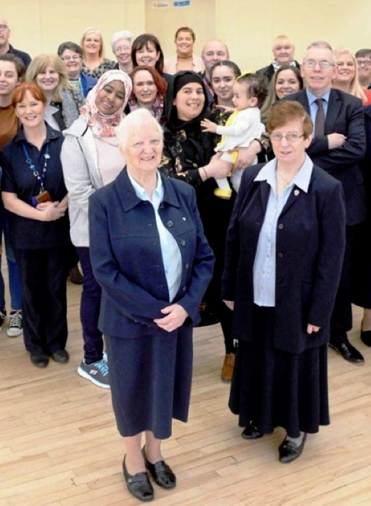 Sister Bernadine thanked for her work with homeless in Belfast
